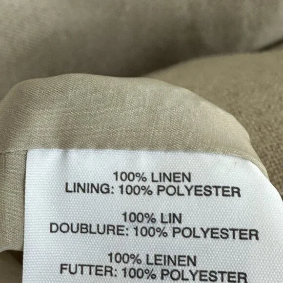 J. Crew Linen Career Dress Women's Size 4 - Picture 4 of 13